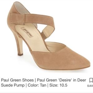 Nude Ankle Strap Heels